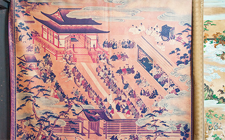 絹本著色義朝最期図